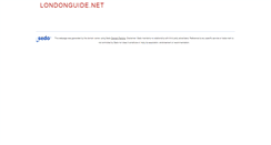 Desktop Screenshot of londonguide.net