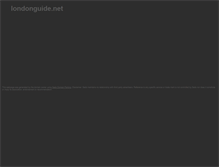 Tablet Screenshot of londonguide.net